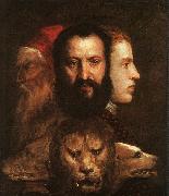 Allegory of Time Governed by Prudence Titian